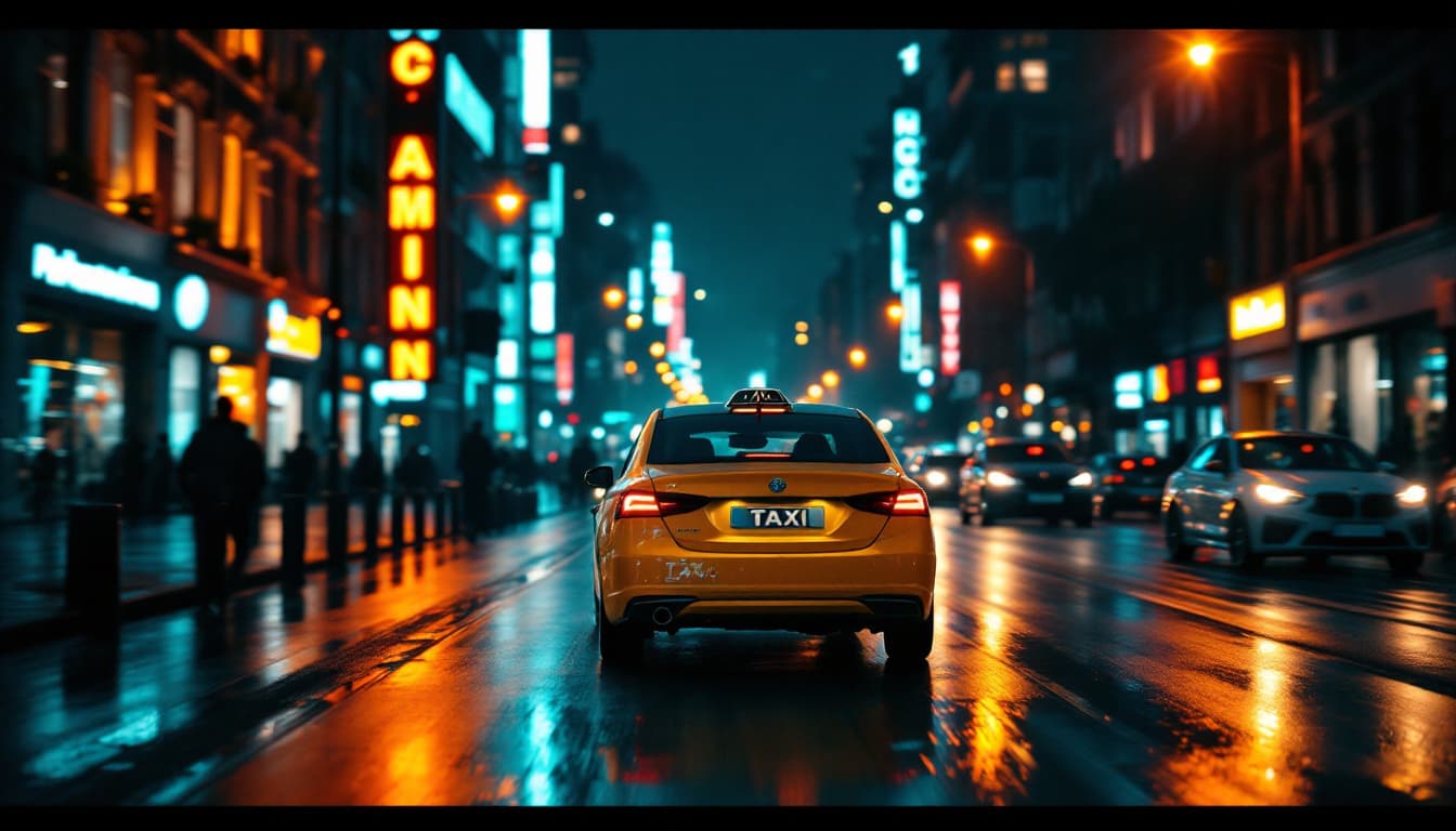 Nachttaxi met TaxiPrice